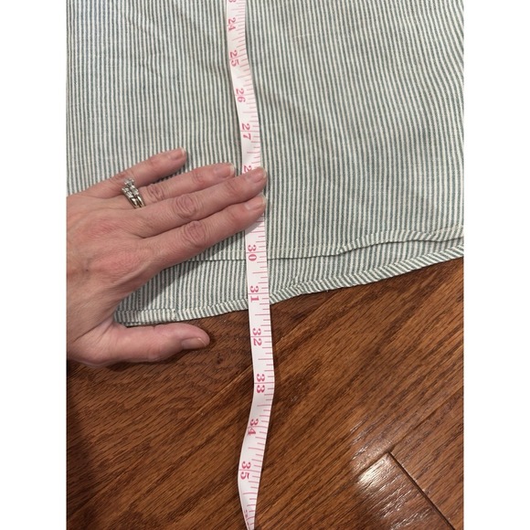 Vintage Victoria Jones Striped Fall Embroidered Button Down Blouse Top Size 22W - Picture 8 of 8